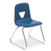 2000 Series 16" Polypropylene Classroom Sled Stacking Chair
