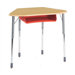 Zuma Plastic Trapezoid Desk
