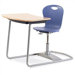 Zuma Series Ergo Combo Plastic Student Desk