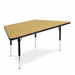 4000 Series Trapezoidal Activity Table (17 - 25" Short Adjustable Legs)