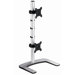 Visidec Freestanding Double Vertical Monitor Mount