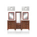 Martinsville 86" Double Basin Vanity with 64" Linen Tower