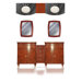 Jasmine 73" Double Basin Vanity with 12" Center Drawer Unit