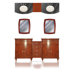 Jasmine 76" Double Basin Vanity with 15" Center Drawer Unit