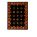 Tempest Black/Red Rug
