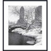 Central Park After A Snowstorm, New York, 1959 Metal Framed Art Print