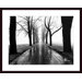 Jogger, Westport, Connecticut by Henri Silberman Wood Framed Art Print