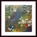 Gardens In The Mist II Wood Framed Art Print