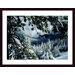First Snow Wood Framed Art Print