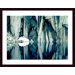 Precipice Lake Wood Framed Art Print