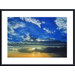 Desert Sunset Metal Framed Art Print