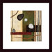 Sticks and Stones VIII Wood Framed Art Print