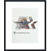 Los Angeles 1984 Metal Framed Art Print