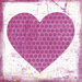 Heart Pink Gallery Wrapped Canvas Art