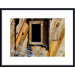 Window and Siding Abstract Metal Framed Art Print