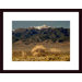 High Desert Landscape Wood Framed Art Print