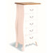Painted Provence 5 Drawer Tallboy Chest