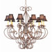 Phillipe 10 Light Chandelier