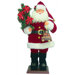 Traditional Santa with Wagon Figurine