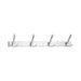 4 Hook Extruded Coat Rack