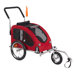 Merske Comfy Dog Bike Trailer with Stroller Kit