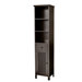 Savannah Linen Tower in Dark Espresso