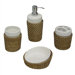 Hana 4-Piece Bath Accessory Set