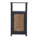 Buckingham Floor Cabinet with 1 Door and Open Shelf