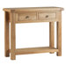 Lovell Solid Oak Console Table L534