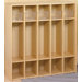 Eco Laminate Preschool Locker with Trays