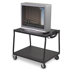 Low Wide Body TV Cart