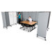 GreatDivide Fabric Add-On Panel, 64w x 3d x 72h, GY