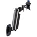 Height Adjustable Wall Mount in Gray/Black