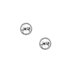 Sterling Silver Crystal Stud Earrings