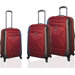 Cruz Embossed 3 Piece Hybrid Luggage Set
