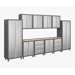 Bold Diamond Plate Series 12pc Cabinet Set