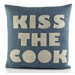 "Kiss The Cook" Decorative Pillow