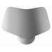 Fold One Light Wall Light in White
