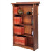 63" Single Open Bookcase