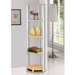 Turn 'n' Tube 5 Tier Corner Display Rack Shelving Unit