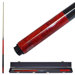 Marble Graphite Billiards Cue in Red