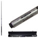 Titanium Billiards Cue in Metallic Silver