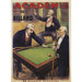 Acadamie de Billiards, Canvas Art - 48" x 36"