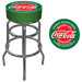 Coca Cola Pub Stool in Red and Green