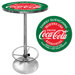 Coca Cola Pub Table in Red and Green