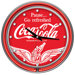 Wings Coca Cola Neon Clock with 2 Neon Rings