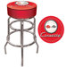 Corvette C1 Padded Bar Stool in Red