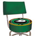 Rack'em 8-Ball Padded Bar Stool with Back
