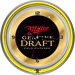 Miller Genuine Draft Neon Wall Clock
