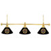 Miller Genuine Draft 60" Three Shade Billiard Lamp